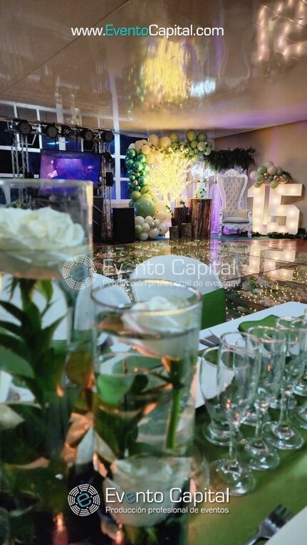 DECORACION 15 AÑOS PISTA DE BAILE VINTAGE (3)