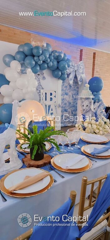 DECORACION BABY SHOWER PLATOS BASES CENTROS DE MESA CRISTALERIA (4)